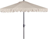 PAT8006A Outdoor Collection Elegant Valance Auto Tilt Umbrella