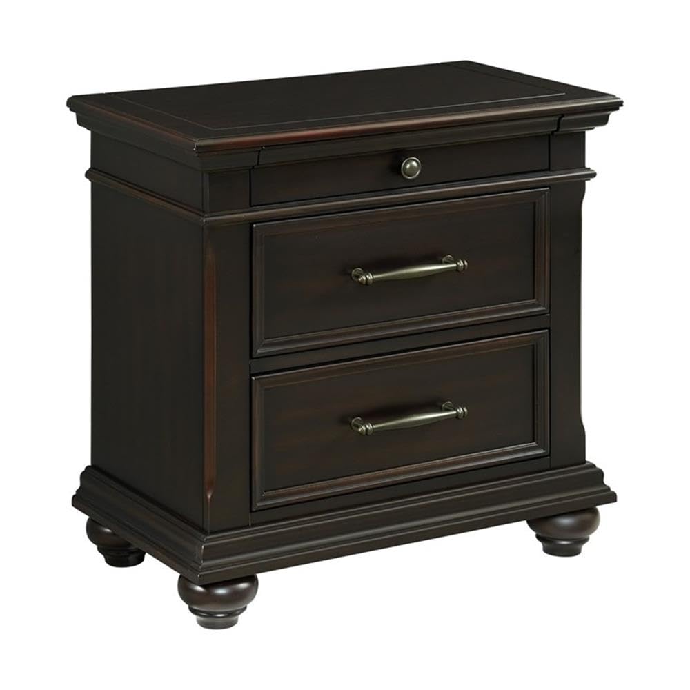 Brooks 3-Drawer Nightstand
