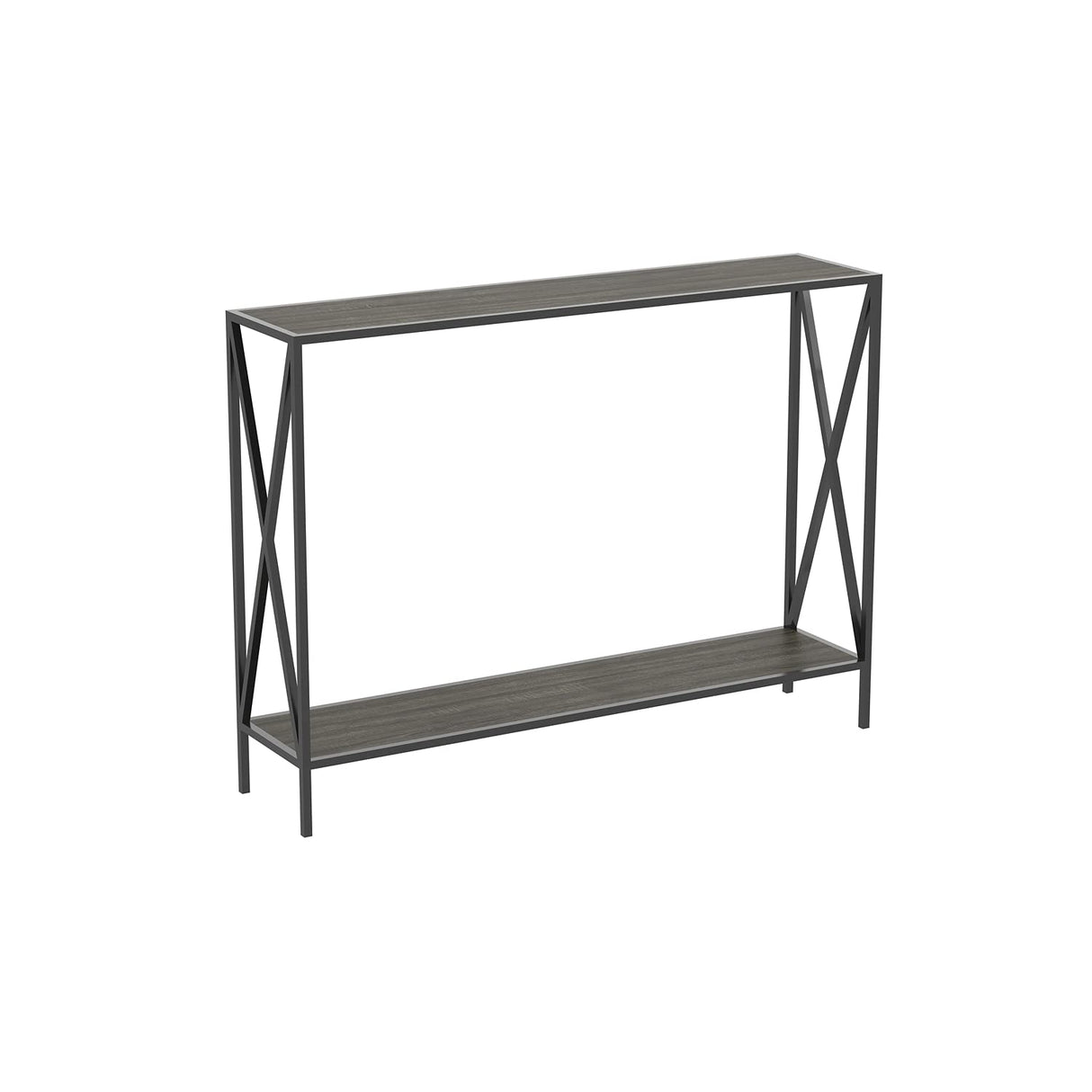 Console Table, Dark Grey