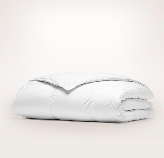 Down Duvet Insert - Full/Queen, All Season - Luxury Shell - Cruelty-Free U.S. Down Bedding - Bafflebox