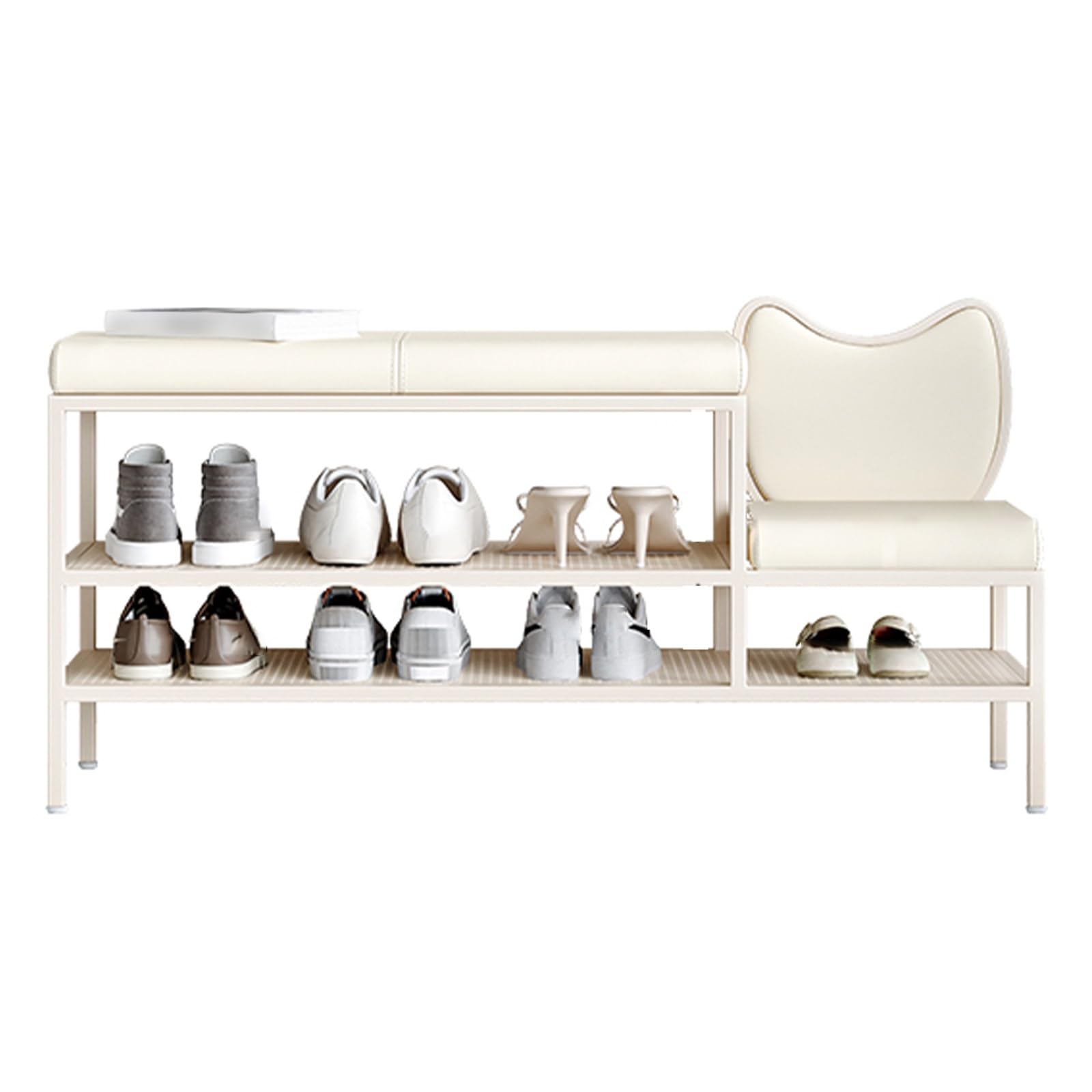 Shoe Bench, Shoe Storage Bench, Entryway Bench with Shoe Storage and Seating