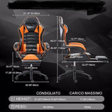 Gaming Chair Computer Gamer Chair,Ergonomic Desk Office PC Chair