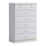 7 Drawer Wood Dresser for Bedroom