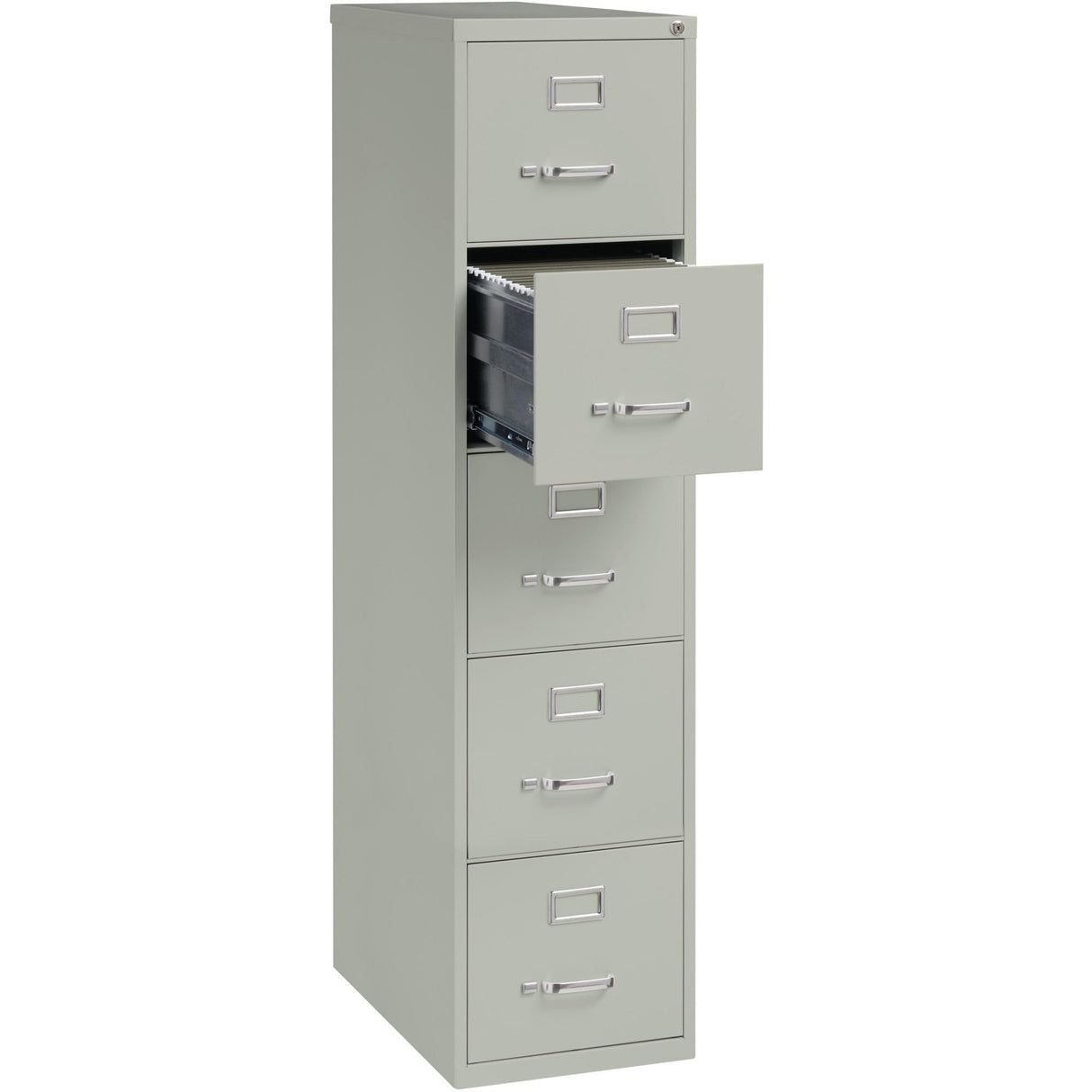 LLR48499 Commercial Grade Vertical File Cabinet, Light Gray