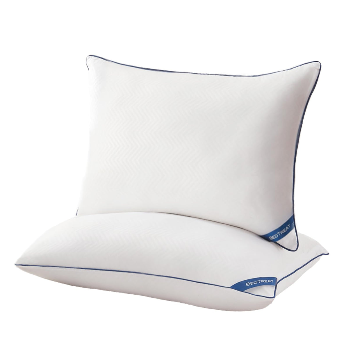 Bed Pillows for Sleeping, Super Soft Down Alternative Pillows Queen Size Set of 2
