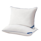 Bed Pillows for Sleeping, Super Soft Down Alternative Pillows Queen Size Set of 2