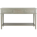 American Homes Collection Manelin Sepia Console Table