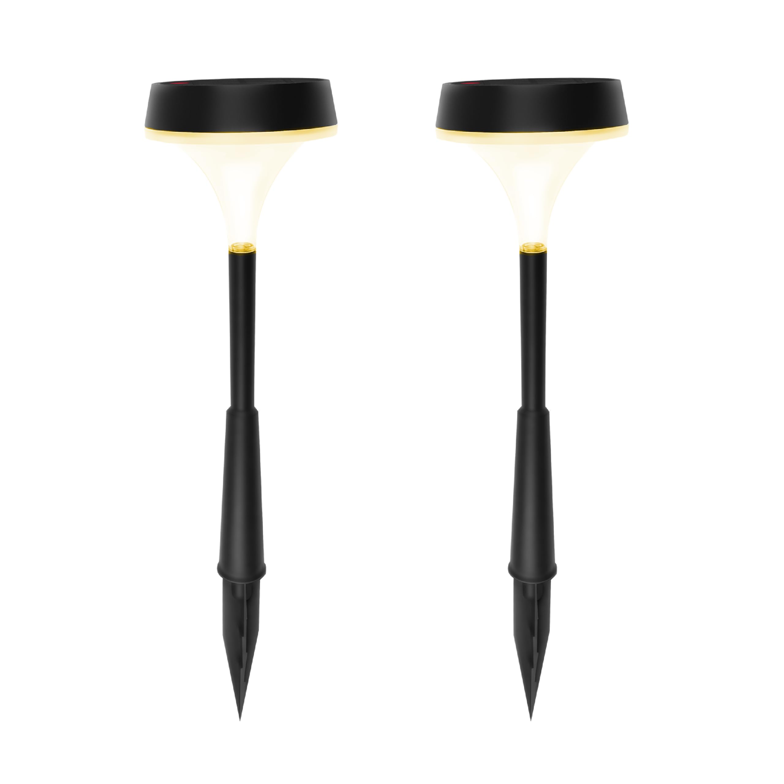 Solar Pathway Lights 8-Pack - Outdoor Solar Lights for Christmas Decorations