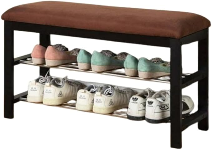 Shoe Rack for Front Door Entrance, Entryway Bench with Storage, Shoe Bench Storage