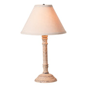 9189AH5, Gatlin Wood Table Lamp in Hartford Buttermilk with Fabric Linen Shade