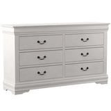 Louis Philippe Dresser in White