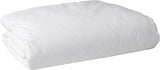 Premium 100% Cotton Duvet Comforter Protector - Full/Queen Size - 86" x 86" - White