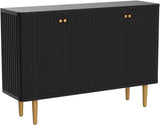 Sideboard Buffet Cabinet, 48" Modern Accent Cabinet with 4 Door