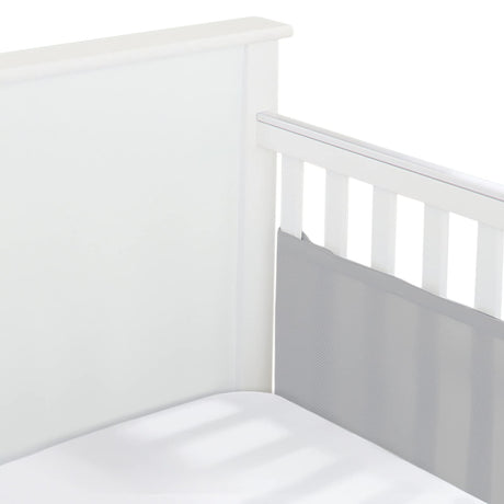 Mesh Liner for Full-Size Cribs, Classic 3mm Mesh, Gray (Size 2FS Covers 2