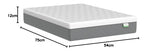 Full Mattress, 12 Inch Gel Memory Foam Full Size Mattress for Cool Night & Pressure Relief