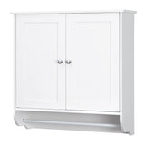 Bathroom Cabinet Wall Mounted - Over The Toilet Medicine Cabinet with Double Doors