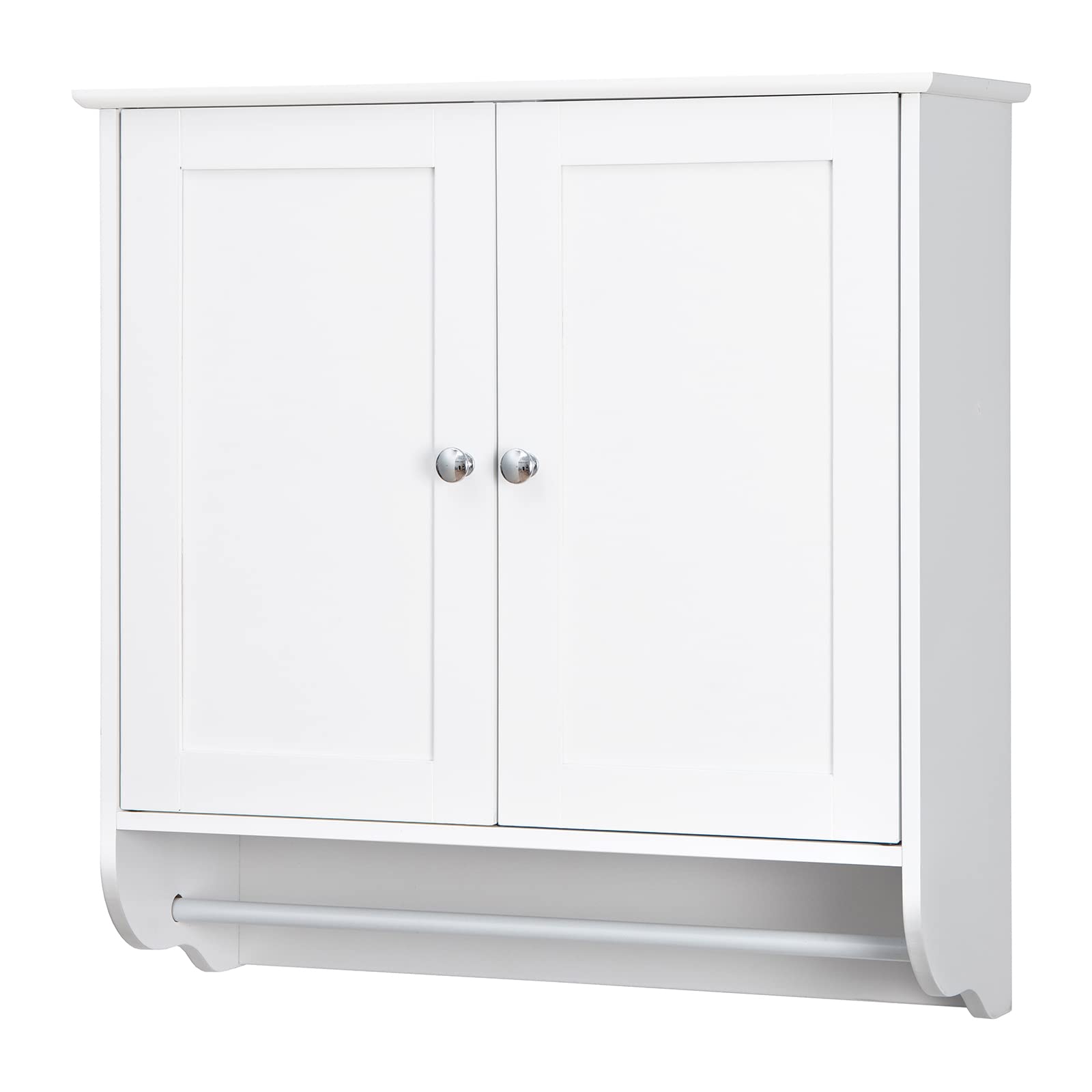Bathroom Cabinet Wall Mounted - Over The Toilet Medicine Cabinet with Double Doors