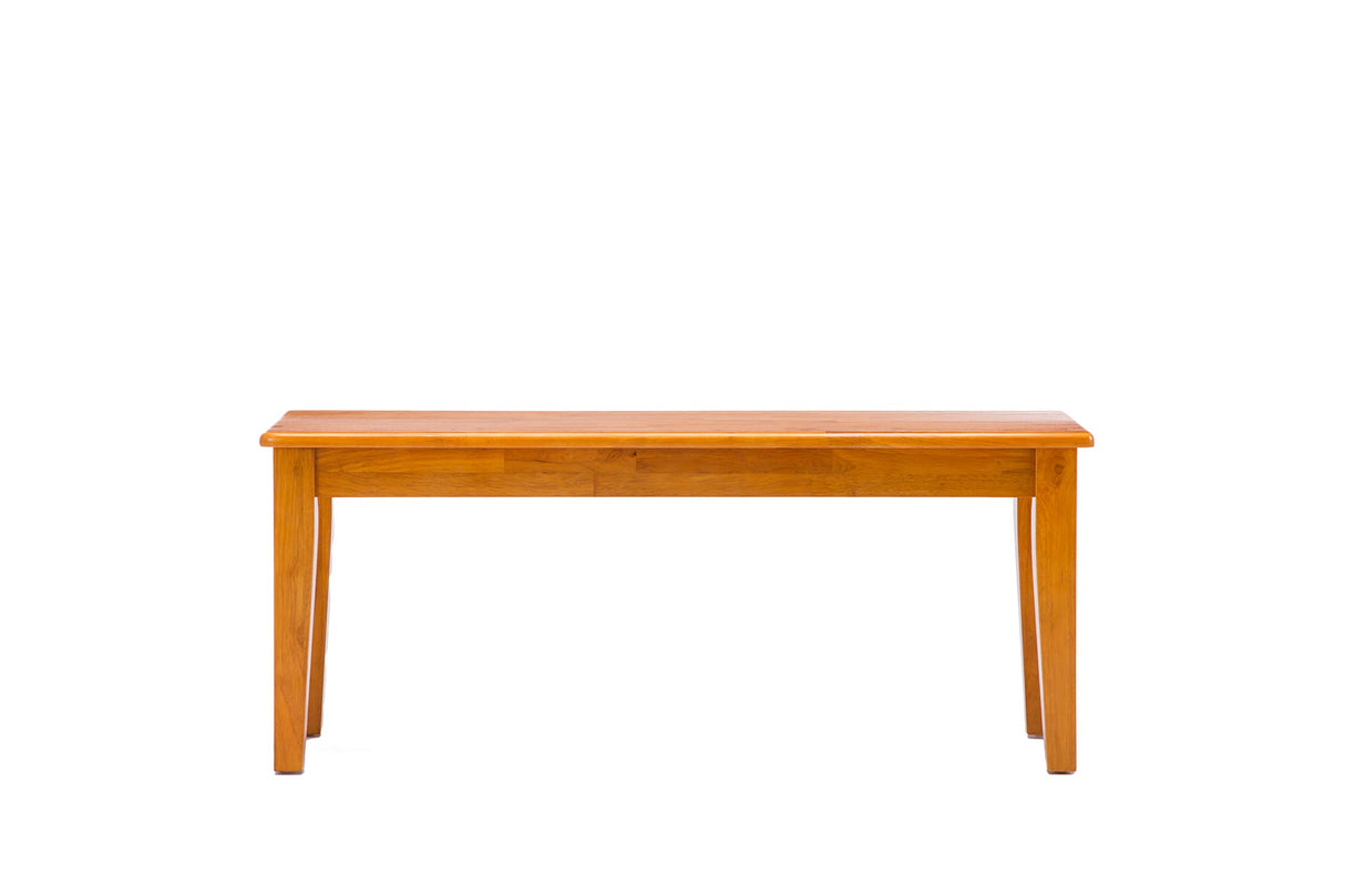 Boraam Shaker Bench, Oak 15 x 44 x 18