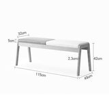 Long Stool Change Shoe Bench, Sofa Stool Bed End Stool, Bathroom Gym Locker