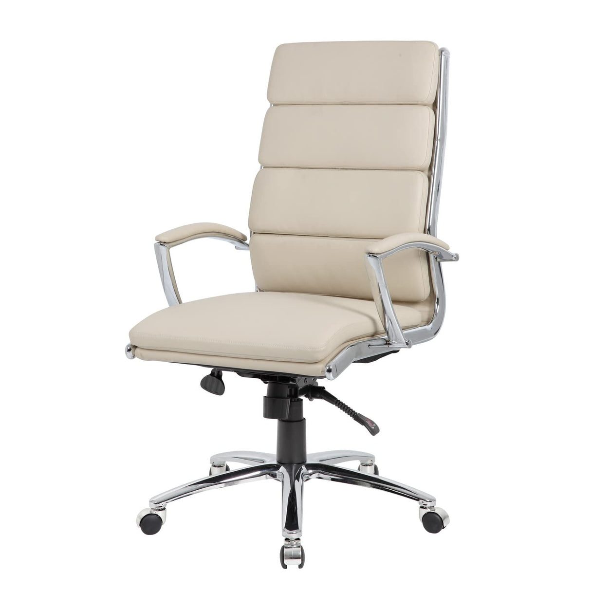 Executive CaressoftPlus Chair with Metal Chrome Finish (B9471-BG), Beige