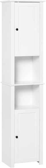 Tall Bathroom Storage Cabinet, Freestanding Linen Tower