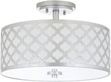 Collection Kora Quatrefoil 3 15" Flush Mount Ligh