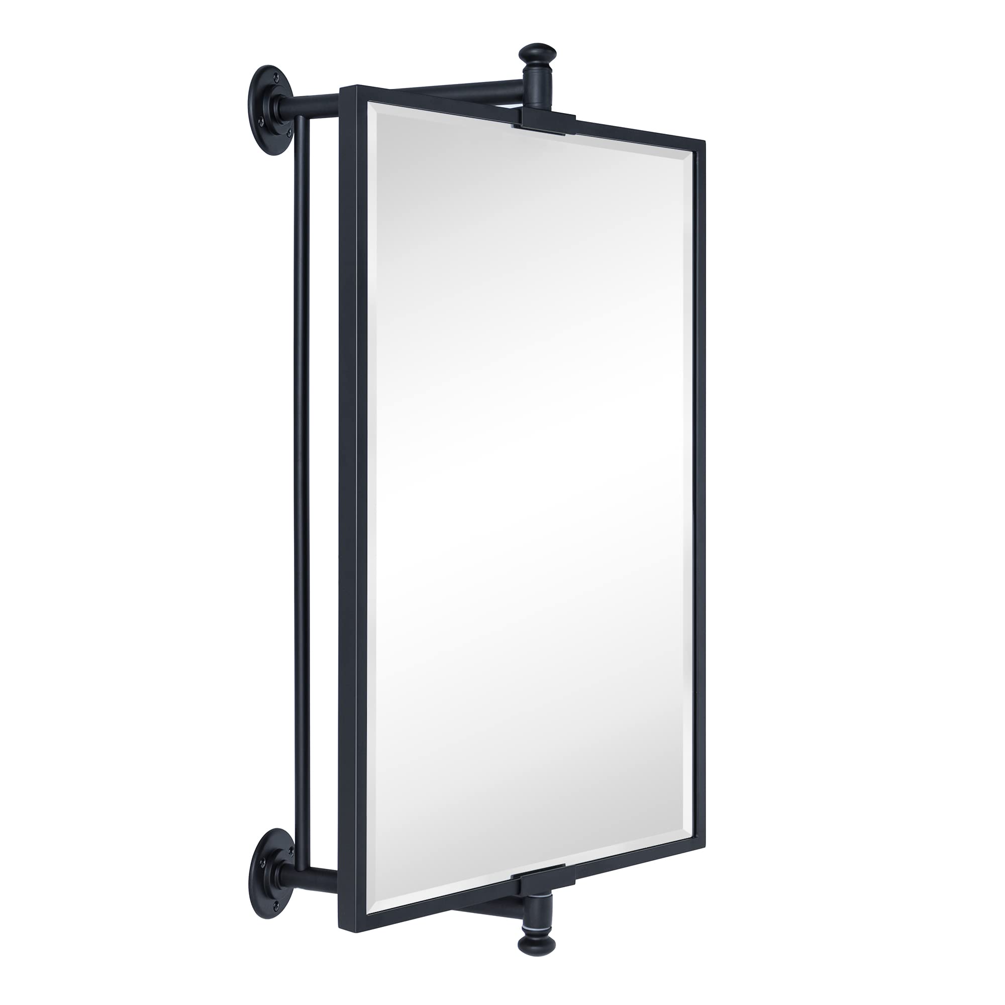 Pivot-N-View Extendable Bathroom Mirror with Tilt - 14 x 22 Inch Wall Mount