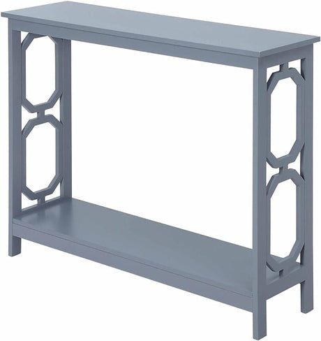 Omega Console Table, Sea Foam Blue