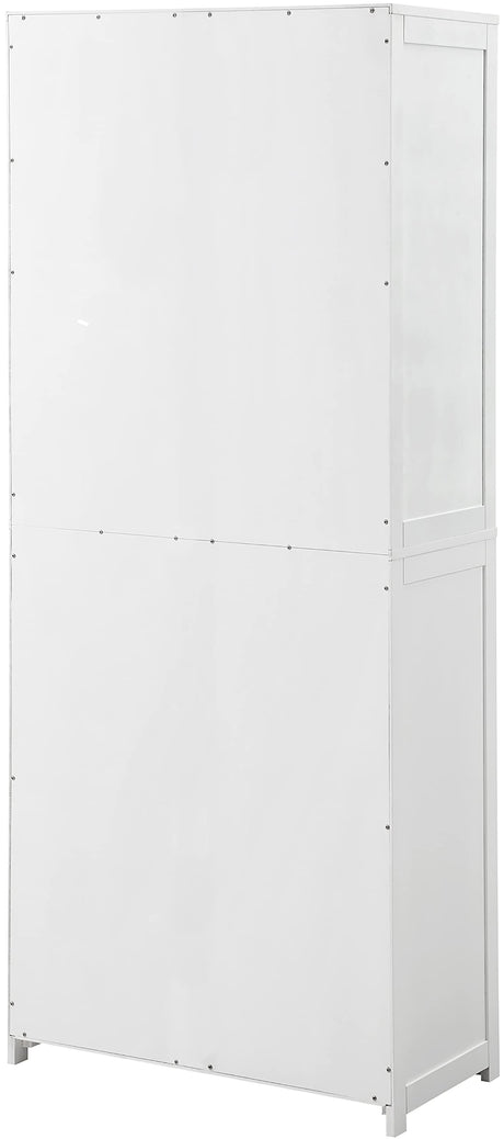 Savannah Tall Pantry, White