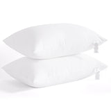 Down Alternative Bed Pillows, Pillows Standard Size Set of 2, Machine Washable Pillows