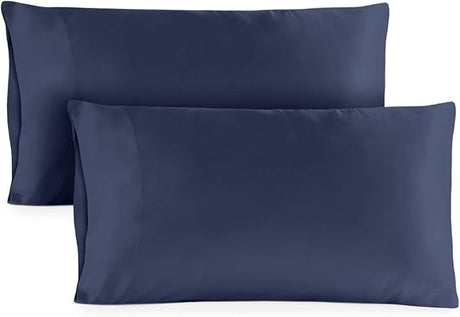 Pillow Cases Standard Size (Queen) - Set of 2, 20x30 Inch Cooling Pillow Cases Queen