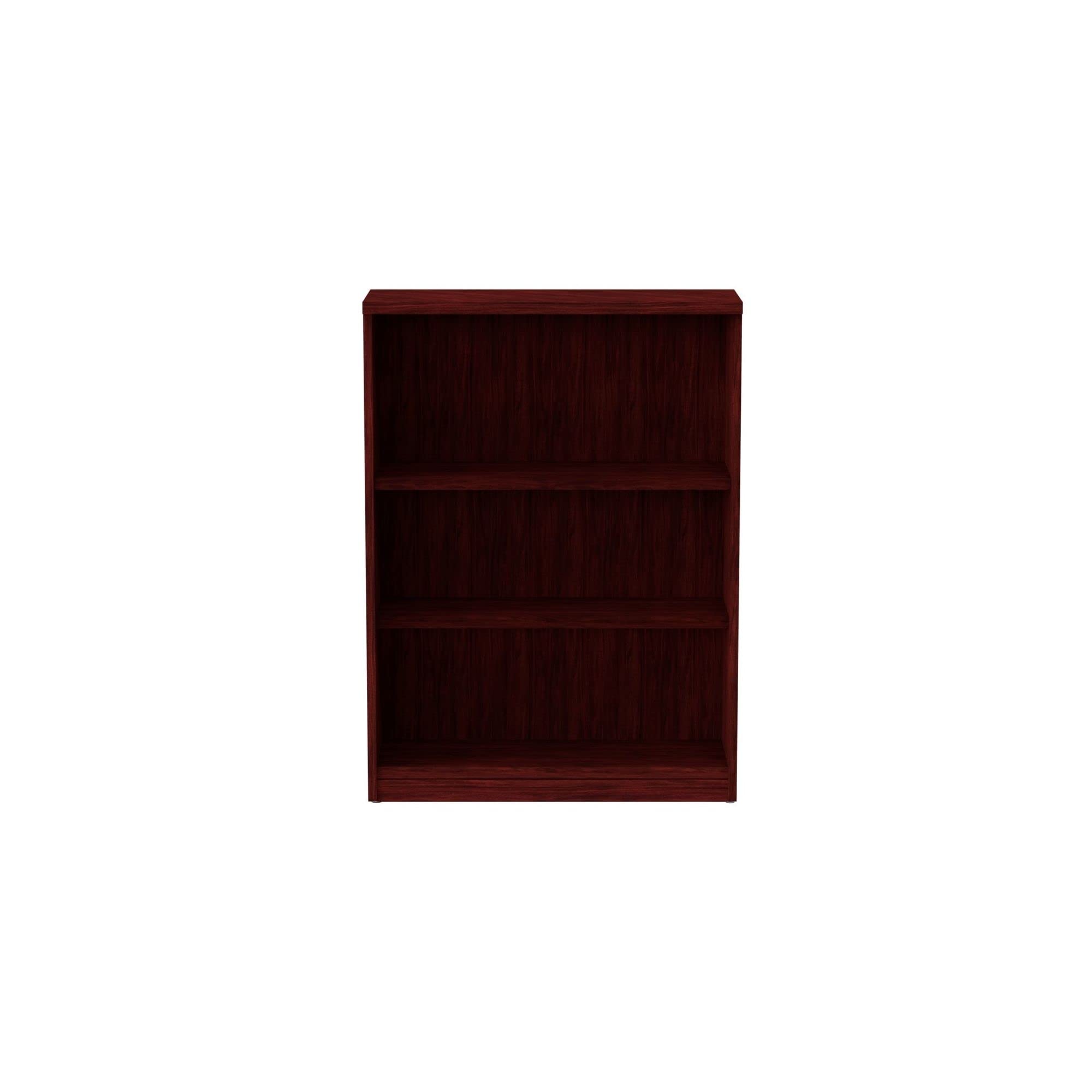 ALEVA634432MY 31.75 in. x 14 in. x 39.38 in. Valencia Series 3-Shelf Bookcase