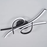 Modern LED Ceiling Light Fixture - 40W Flush Mount Chandelier