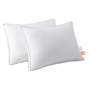 Goose Down Pillow for Side Sleepers, 600 Fill Power Down Luxury Pillows