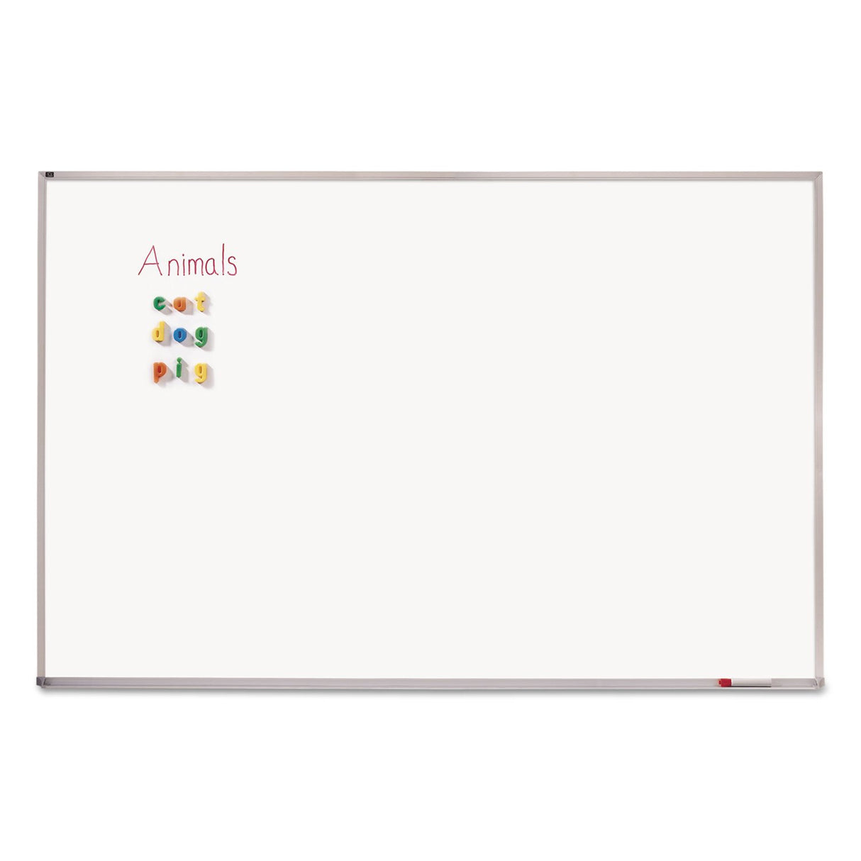 Magnetic Dry Erase White Board, 8' x 4' Whiteboard, Porcelain Surface Will Not Stain