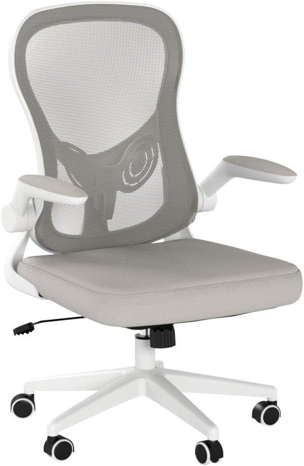 Office Chair Ergonomic Desk Chair, Office Desk Chairs with PU Silent Wheels
