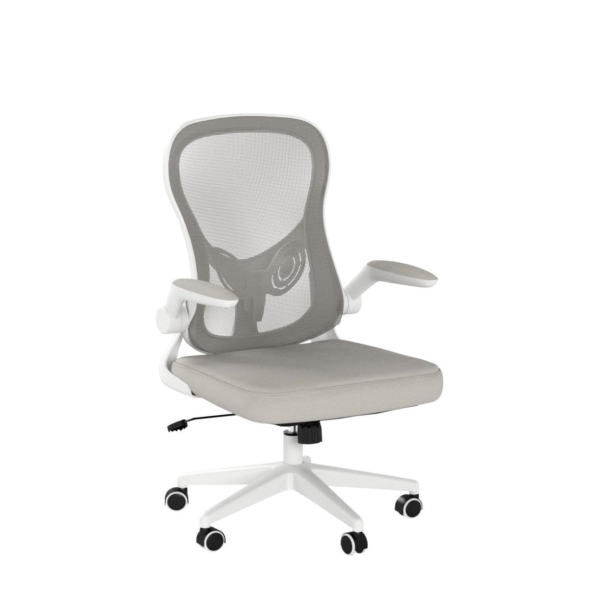 Office Chair Ergonomic Desk Chair, Office Desk Chairs with PU Silent Wheels, Breathable