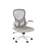 Office Chair Ergonomic Desk Chair, Office Desk Chairs with PU Silent Wheels, Breathable