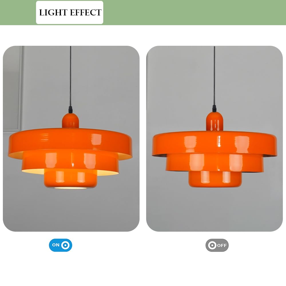 Adjustable Swing Arm Pendant Light - Modern Dome Ceiling Fixture