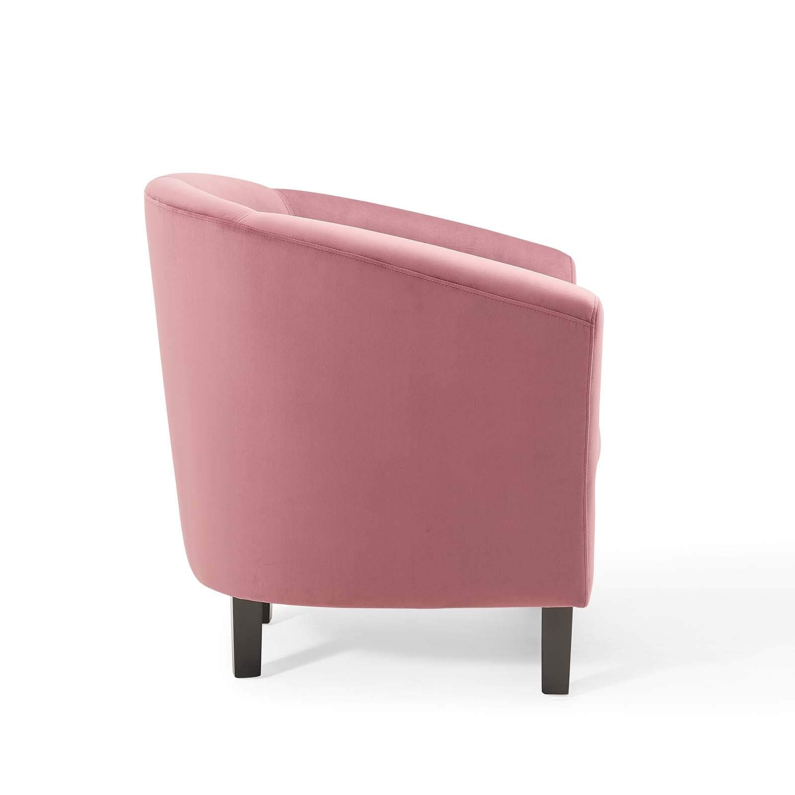 Armchair, Dusty Rose
