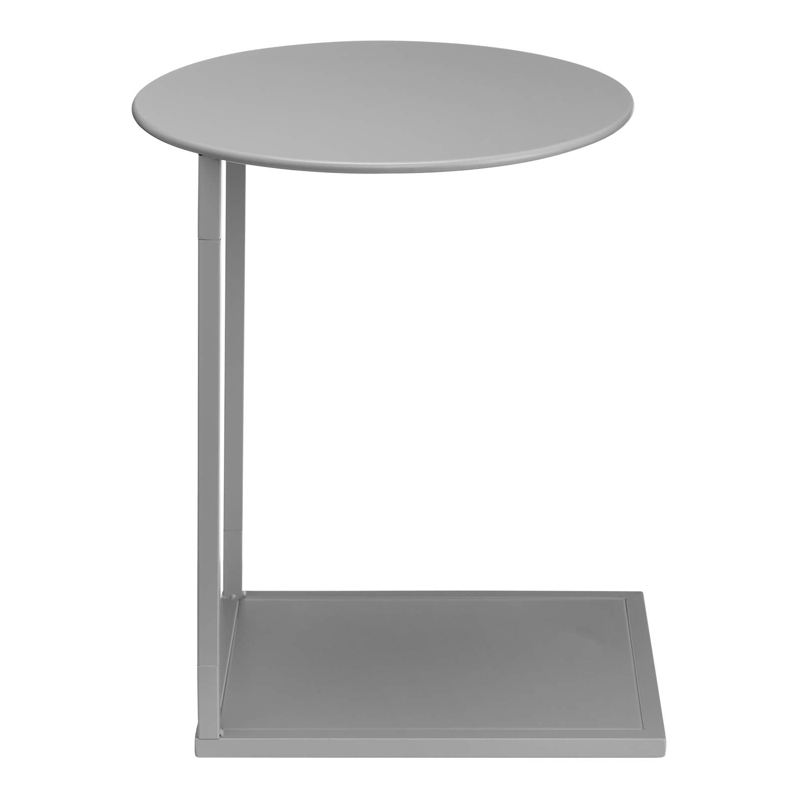 Round&Rectangle Metal End Side Table, Accent Anti-Rust Waterproof Simplistic Sofa Table