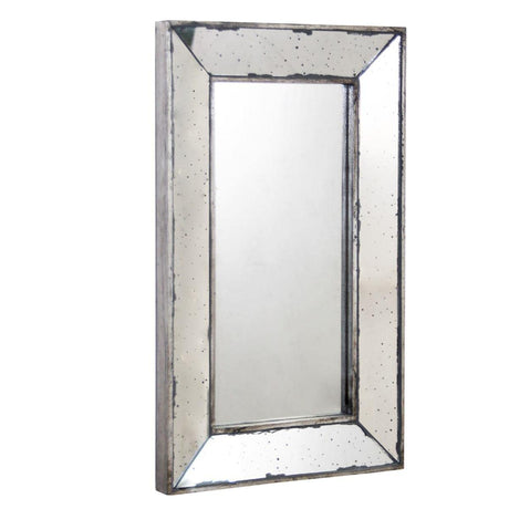 A&B Home, 12.5 by 20.5-Inch Antique-Look Frameless Wall Mirror