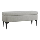 Upholstered Metal Leg Home Décor Living Room & Entryway Storage-Benches