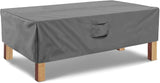 Rectangular Coffee Table Cover - Outdoor Lawn Patio Furniture Covers