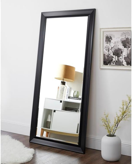 Framed Bevel Leaner Full Length Huge Floor Mirror XL Mirror Large Rectangle Standing