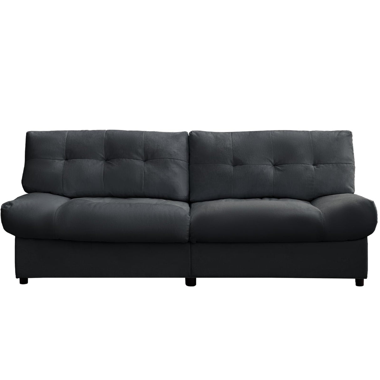 80" Chenille Loveseat Sofa, Comfy Cloud Couch Sofa with Pillow-Designed Armrest