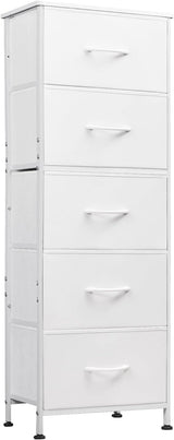 Fabric Dresser, 5-Drawer Tall Dresser for Bedroom, Storage Dresser Organizer