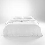 Luxury 100% Lyocell Eucalyptus Duvet Cover Set King Size, Tencel 3PC Vegan Bedding Set