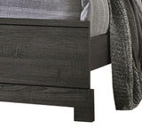 lantha Queen Bed w/Storage - - Gray Oak