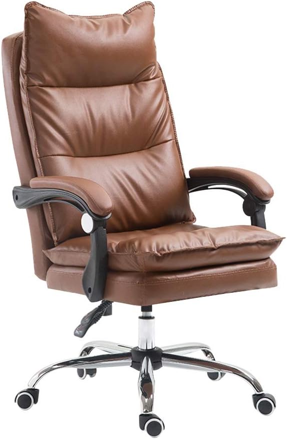 , Boss Chair，Ergonomic PU Leather Executive Office Chair Desk Task Computer Chair Swivel High Back Chair